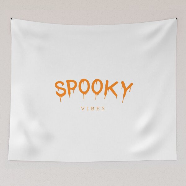 Item preview, Spooky Vibes | Cute Halloween Dripping Typography Design designed and sold by luckyhue.