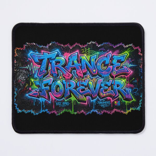 Item preview, Trance Forever – Neon Graffiti Lettering 2 designed and sold by RH Design Lab.