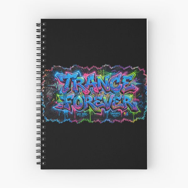 Item preview, Trance Forever – Neon Graffiti Lettering 2 designed and sold by RH Design Lab.