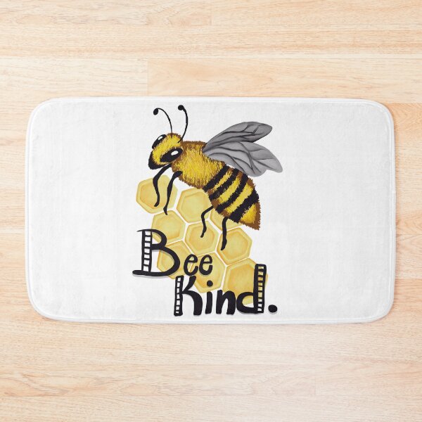 Item preview, Bee Kind- fuzzy bumblebee designed and sold by ArtflyStudio.