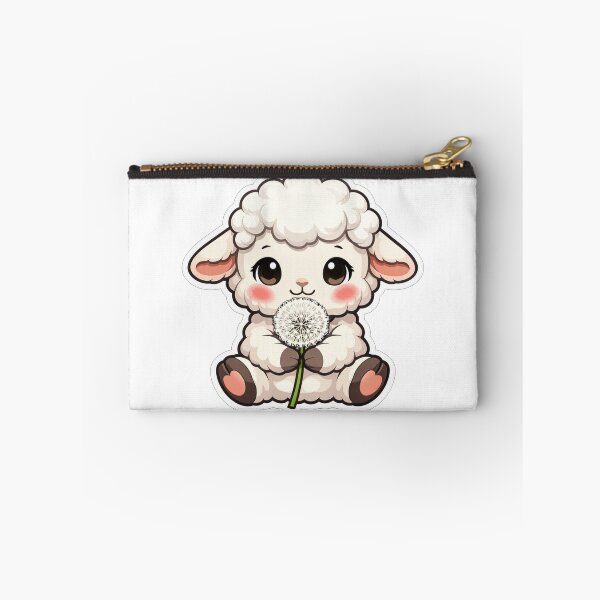 Item preview, Cute Fluffy Little Sheep With Dandelion designed and sold by Owcomm.