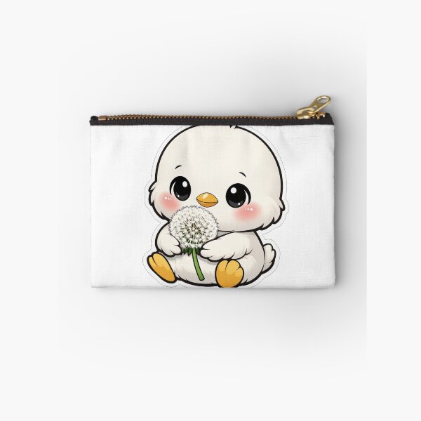 Item preview, Cute Little Duckling Holding A Dandelion designed and sold by Owcomm.