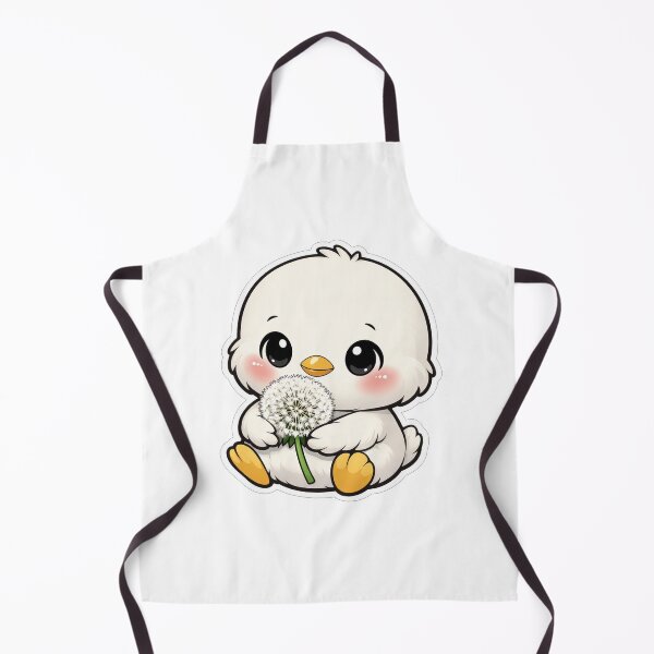 Item preview, Cute Little Duckling Holding A Dandelion designed and sold by Owcomm.