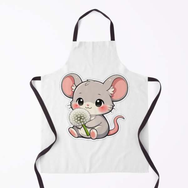 Item preview, Cute Little Mouse Holding A Dandelion designed and sold by Owcomm.