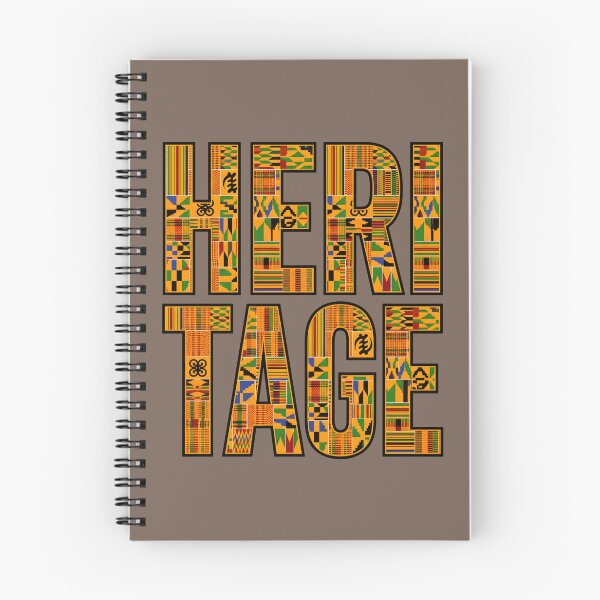 Item preview, Heritage Kente Pattern Typography African Culture Pride Vintage Art designed and sold by SplashTastic.