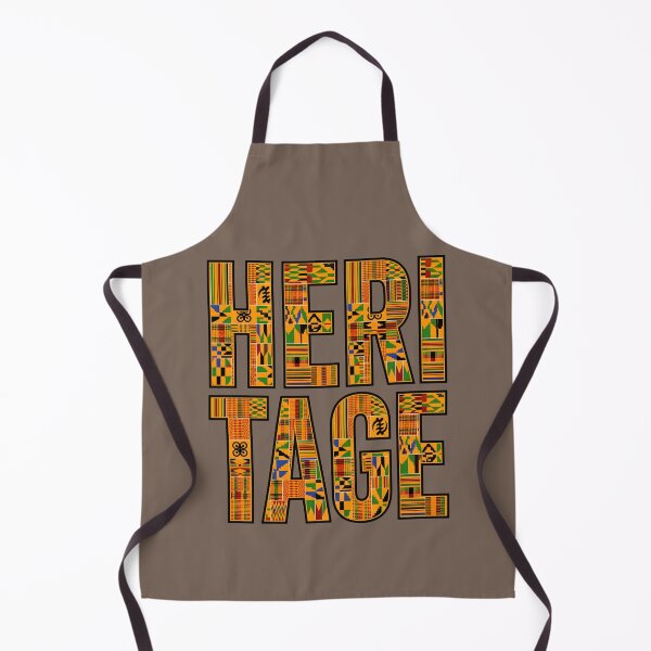 Item preview, Heritage Kente Pattern Typography African Culture Pride Vintage Art designed and sold by SplashTastic.