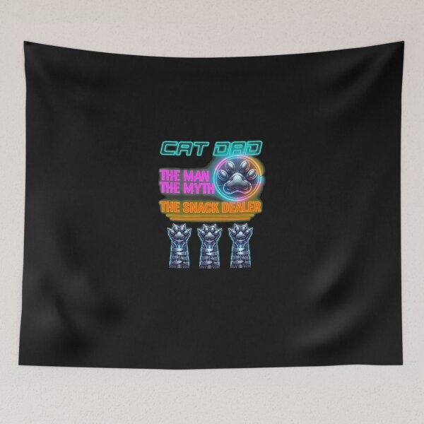 Item preview, Cat Dad The Man The Myth The Snack Dealer designed and sold by Skuthorp231.