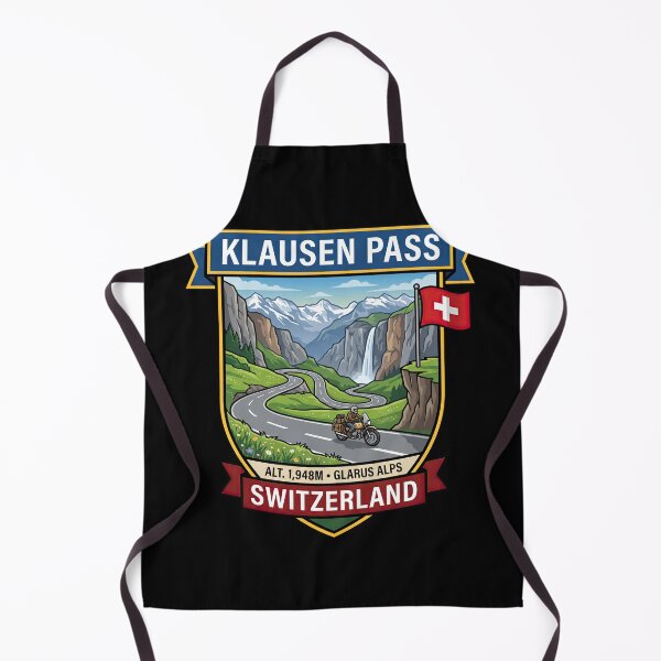 Item preview, Klausen Pass Switzerland Scenic Driving Route Artwork designed and sold by enzoade.