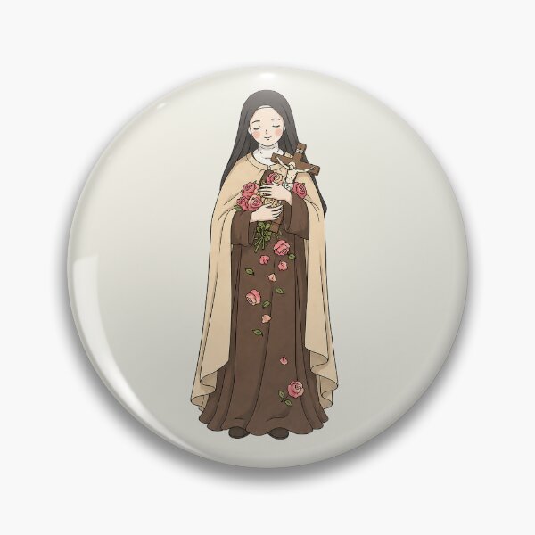 Item preview, St. Thérèse of Lisieux – The Little Flower’s Shower of Roses designed and sold by shopfindingbeni.