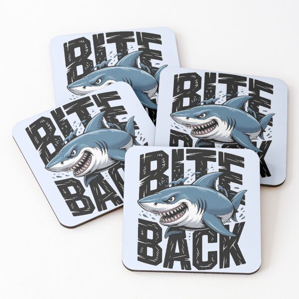 Item preview, Bite Back Shark Attack Shirt – Fierce Shark Graphic Tee | Ocean Predator Survival Design for Shark Lovers designed and sold by New Texas Republic.