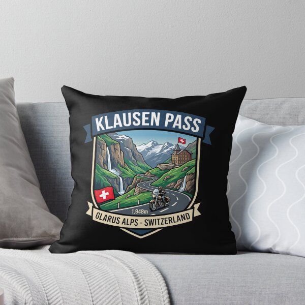 Item preview, Klausen Pass Swiss Alps Motorcycle Adventure Graphic designed and sold by enzoade.