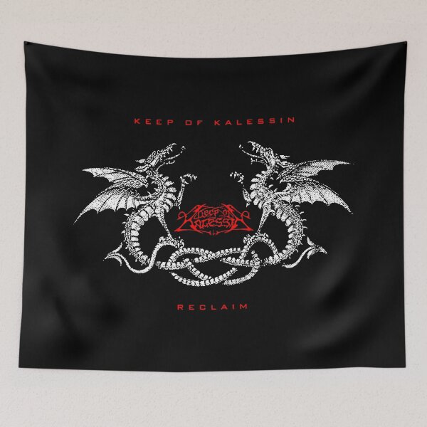 Item preview, Two Dragon White Silhouette designed and sold by nerdyygraphic.