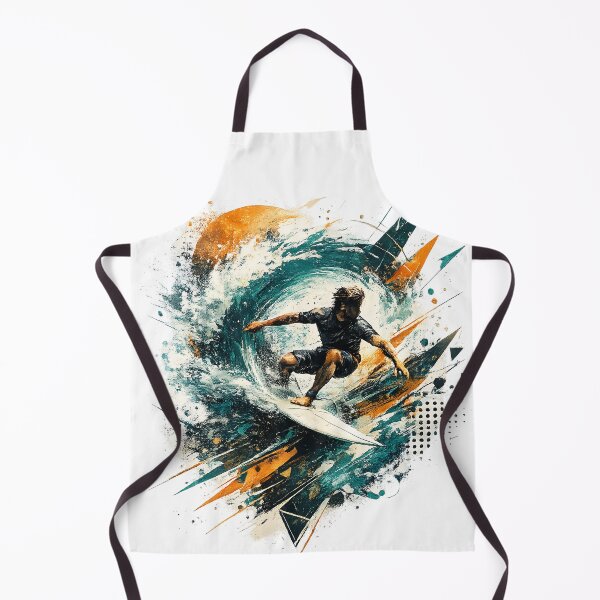Item preview, Limitless Momentum – Surf Abstract Ocean Wave Modern Extreme Sports Art designed and sold by dytf79.