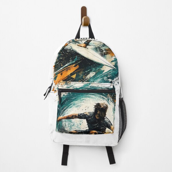 Item preview, Limitless Momentum – Surf Abstract Ocean Wave Modern Extreme Sports Art designed and sold by dytf79.