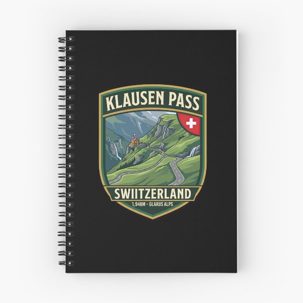 Item preview, Klausen Pass Switzerland Legendary Mountain Road Design designed and sold by enzoade.