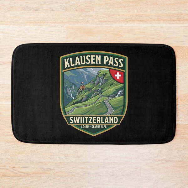 Item preview, Klausen Pass Switzerland Legendary Mountain Road Design designed and sold by enzoade.