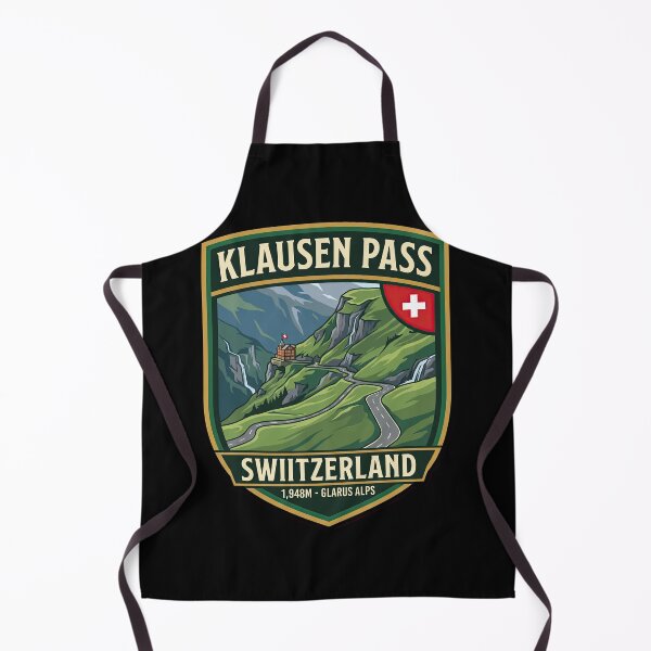 Item preview, Klausen Pass Switzerland Legendary Mountain Road Design designed and sold by enzoade.
