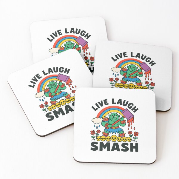 Item preview, LIVE LAUGH SMASH designed and sold by Colorful-Garden.