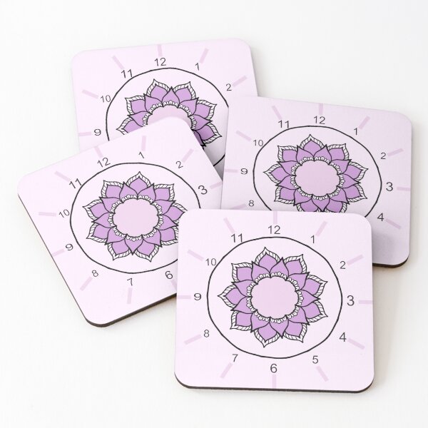 Item preview, Mandala Purple Time Clock Pattern  designed and sold by LifeTU.