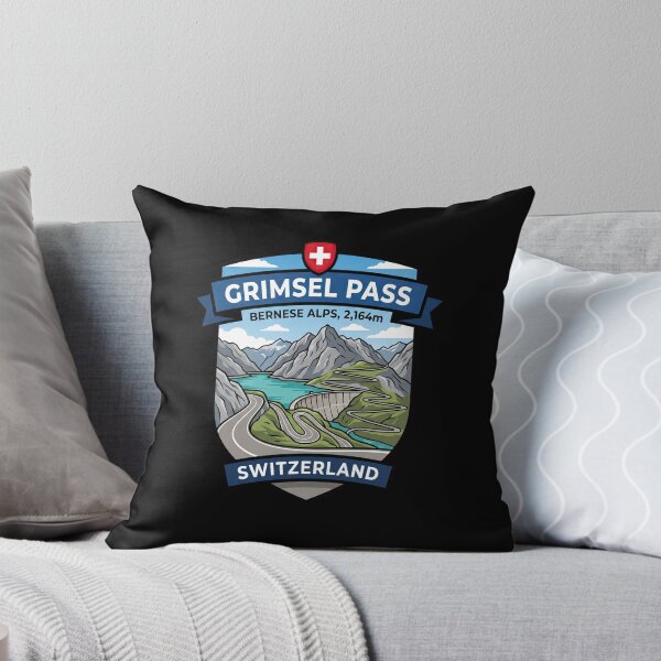 Item preview, Grimsel Pass Iconic Alpine Route Design designed and sold by enzoade.