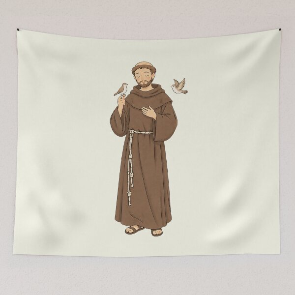 Item preview, St. Francis of Assisi – Peace, Simplicity and Love for Creation designed and sold by shopfindingbeni.
