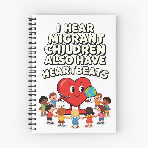 Item preview, I Hear Migrant Children Also Have Heartbeats 3 designed and sold by Positive&FunnyThings.
