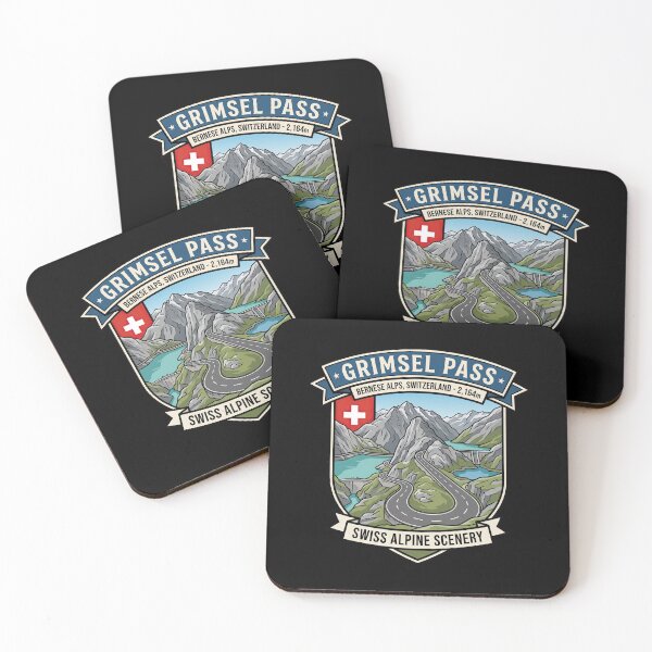 Item preview, Grimsel Pass Switzerland Road Trip Graphic designed and sold by enzoade.