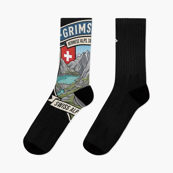 Item preview, Grimsel Pass Switzerland Road Trip Graphic designed and sold by enzoade.