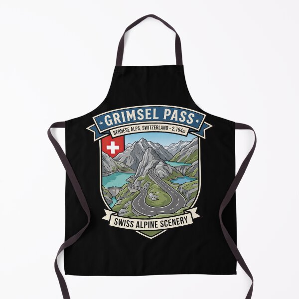 Item preview, Grimsel Pass Switzerland Road Trip Graphic designed and sold by enzoade.
