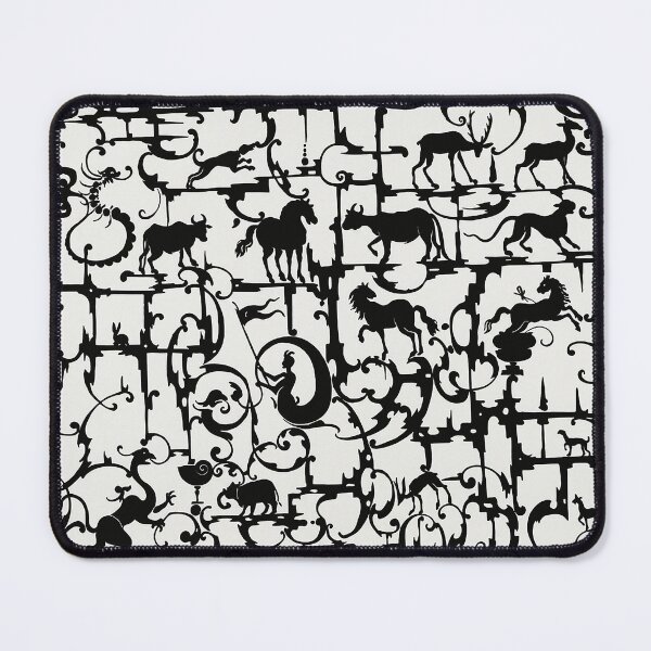 Item preview, Ornamental Design with Cows, Horses and other Animals designed and sold by The Ravens Ballad.