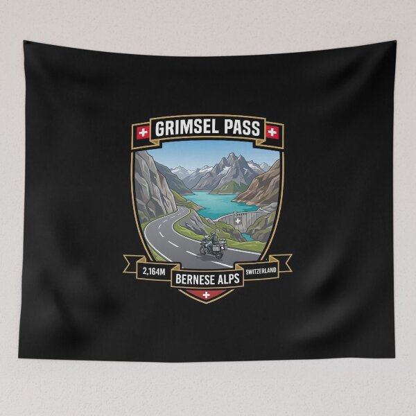 Item preview, Grimsel Pass Swiss Alpine Highway Design designed and sold by enzoade.
