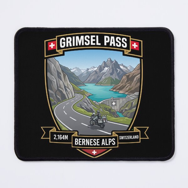 Item preview, Grimsel Pass Swiss Alpine Highway Design designed and sold by enzoade.