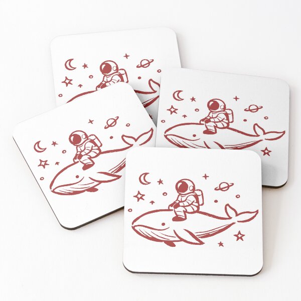 Item preview, Space Whale Adventure Doodle designed and sold by evrakursaine32.