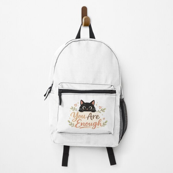 Item preview, You Are Enough Black Cat designed and sold by AuudiVasustudio.