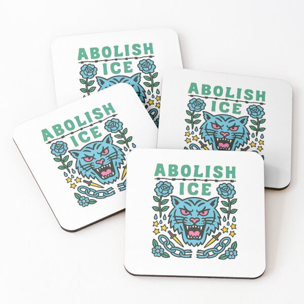 Item preview, Abolish ICE Tiger designed and sold by Colorful-Garden.