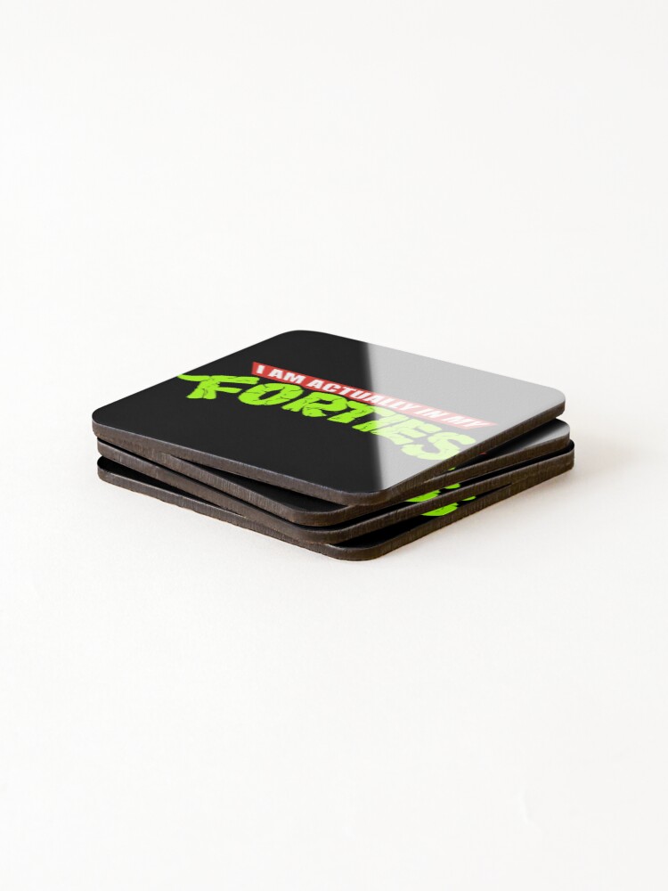 Thumbnail 4 of 5, Coasters (Set of 4), Actually In My Forties designed and sold by DesignNet.