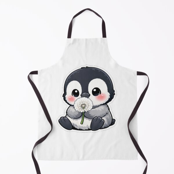 Item preview, Cute Baby Penguin Holding A Dandelion designed and sold by Owcomm.