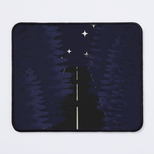 Item preview, blue lonely night drive graphic designed and sold by meuliasshop.