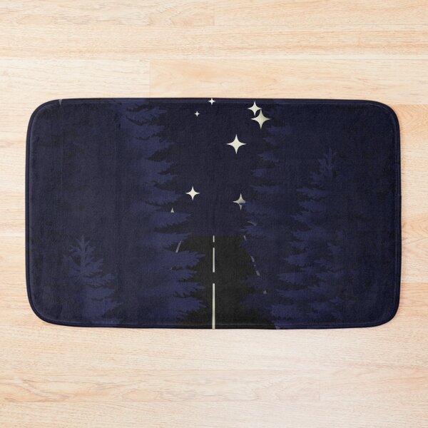 Item preview, blue lonely night drive graphic designed and sold by meuliasshop.