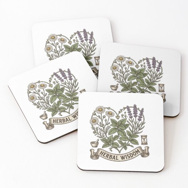 Item preview, Herbal Wisdom Vintage Botanical Apothecary Illustration designed and sold by ElShubrawy.