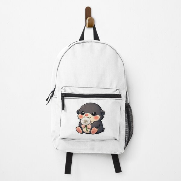 Item preview, Cute Little Mole Holding White Dandelion designed and sold by Owcomm.