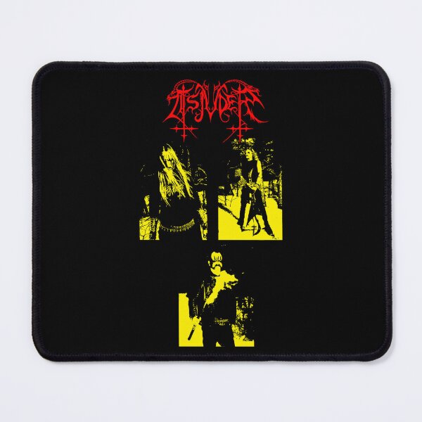 Item preview, Sillhouette Yellow Black Metal Band designed and sold by WellkamStudio.