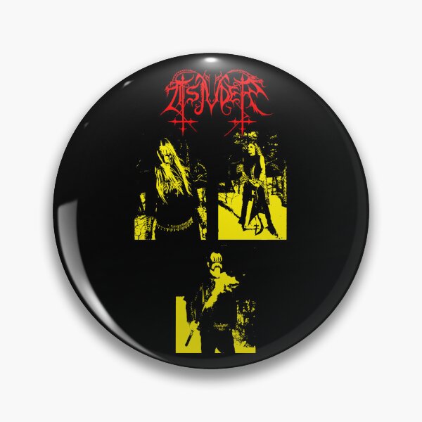 Item preview, Sillhouette Yellow Black Metal Band designed and sold by WellkamStudio.