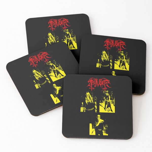 Item preview, Sillhouette Yellow Black Metal Band designed and sold by WellkamStudio.