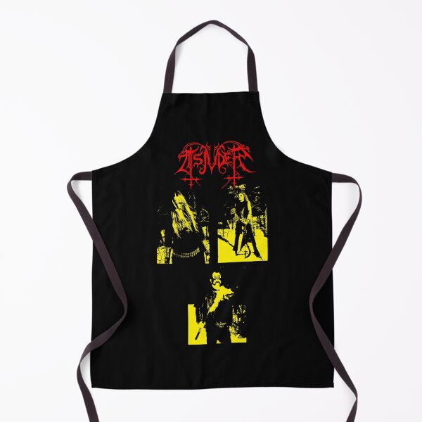 Item preview, Sillhouette Yellow Black Metal Band designed and sold by WellkamStudio.