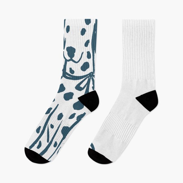 Item preview, Sitting Dalmatian with a Bow Doodle Art designed and sold by evrakursaine32.