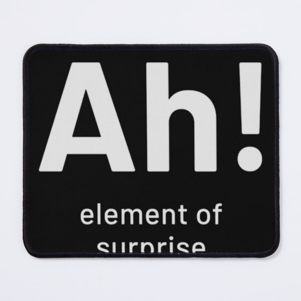 Item preview, Ah Element Of Surprise Blue designed and sold by masteryStore.