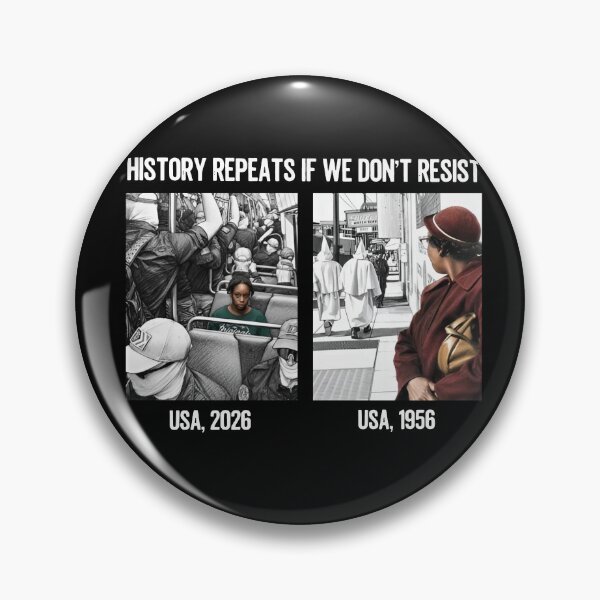 Item preview, History Repeats If We Don't Resist USA, 2026 USA, 1956 designed and sold by sawczy-shop.
