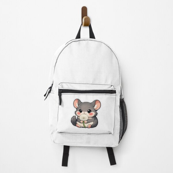 Item preview, Cute Little Chinchilla Holding A Dandelion designed and sold by Owcomm.