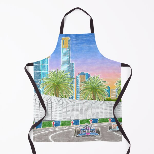 Item preview, F1 / Formula 1 Hand Drawn - Melbourne Albert Park Circuit designed and sold by ozsports.